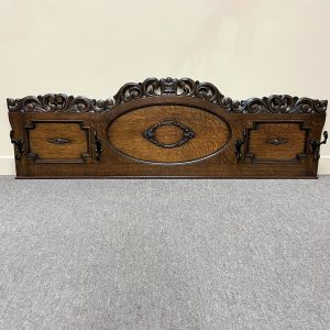 1920's English Oak Coat Rack