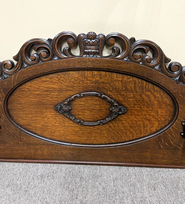 1920's English Oak Coat Rack