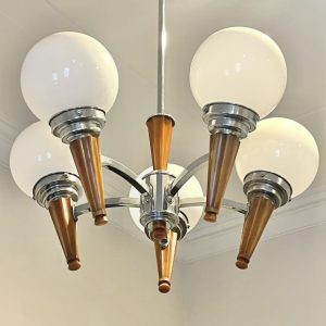 1930's Art Deco Light Fitting