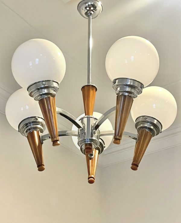 1930's Art Deco Light Fitting
