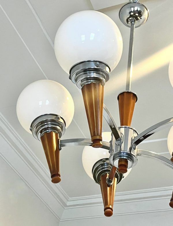 1930's Art Deco Light Fitting