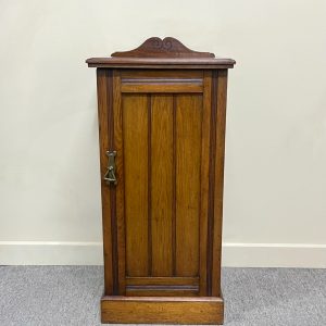 Edwardian Walnut Bedside Cabinet