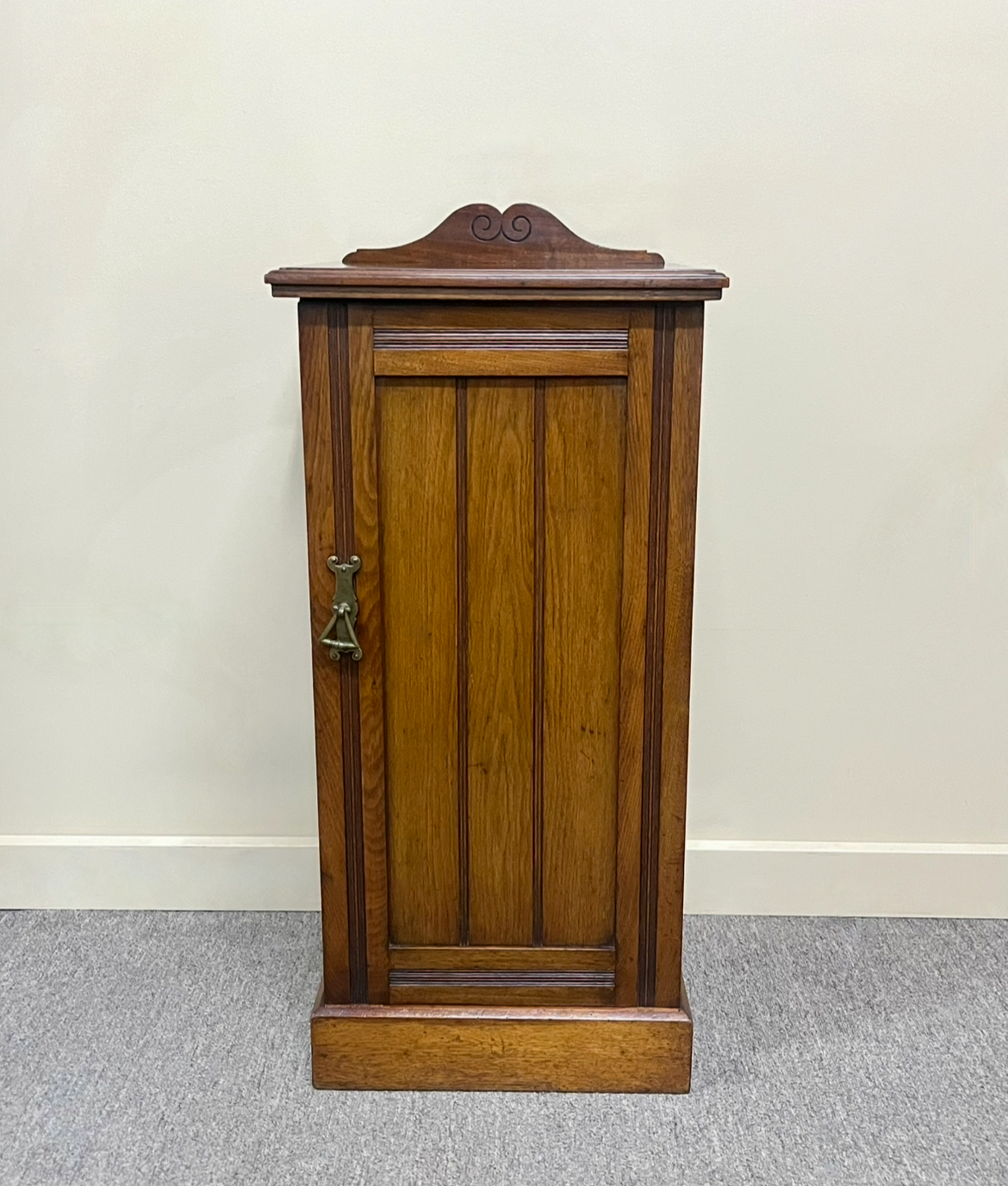 Edwardian Walnut Bedside Cabinet