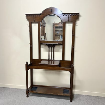 Arts & Crafts Mahogany Hallstand