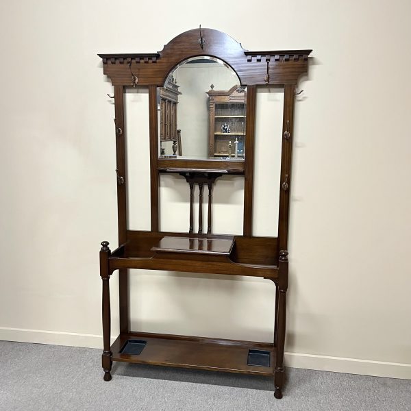Arts & Crafts Mahogany Hallstand