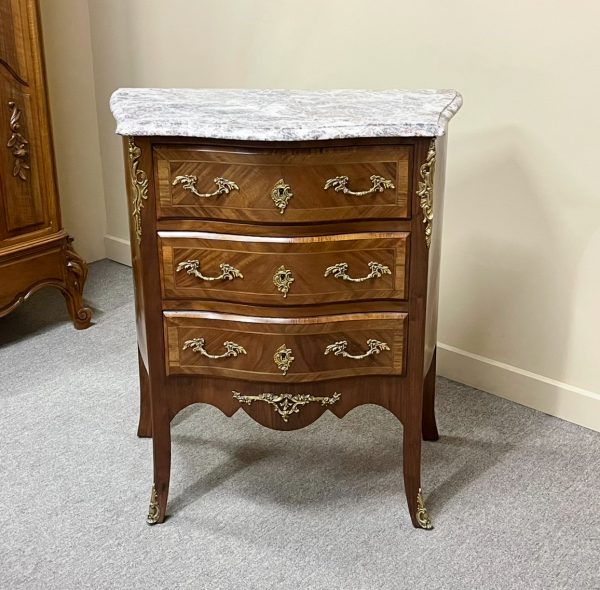 French Walnut Commode, c.1930