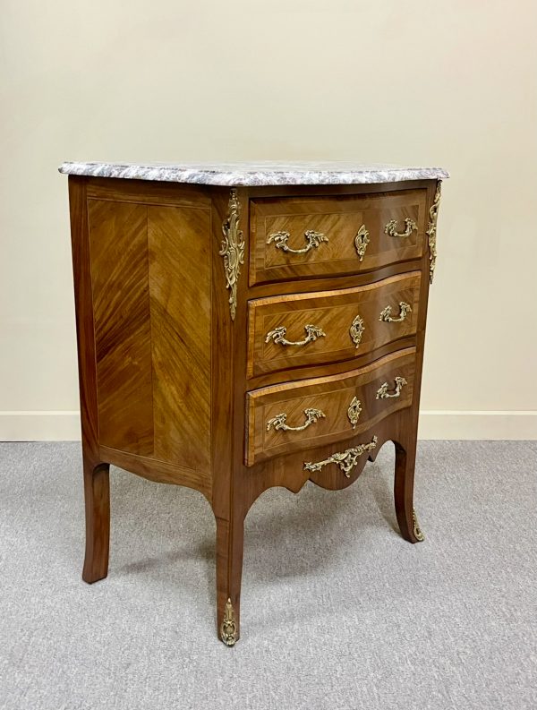 French Walnut Commode, c.1930