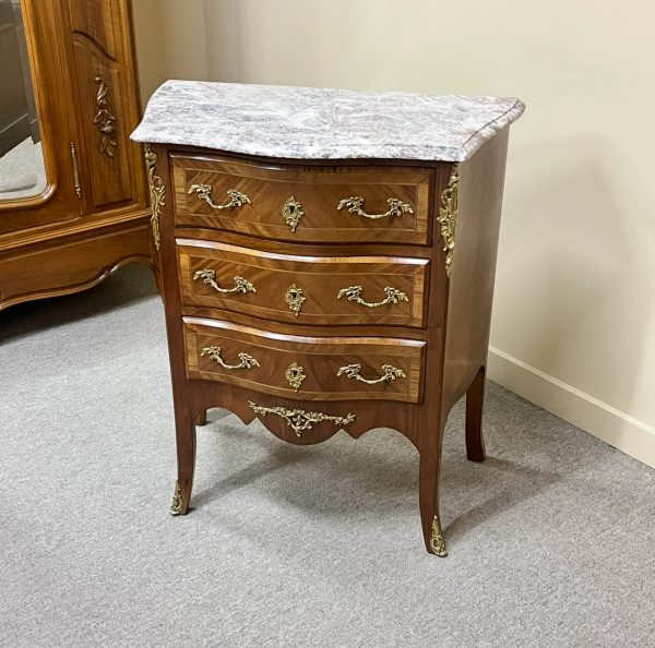 French Walnut Commode, c.1930