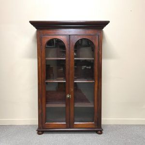 Small Victorian Cedar 2-door Bookcase