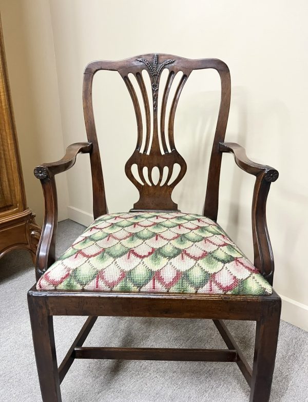 George III Mahogany Chair