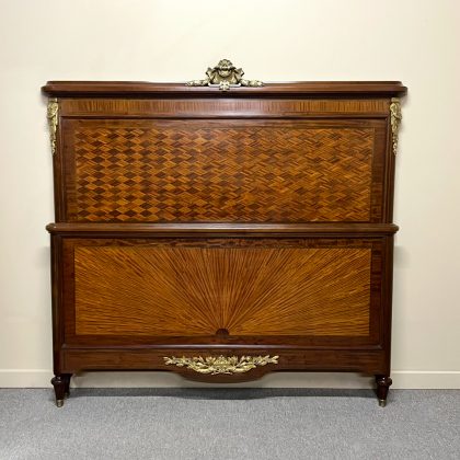 French Parquetry Queen Size Bed