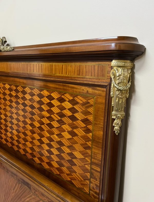 French Parquetry Queen Size Bed