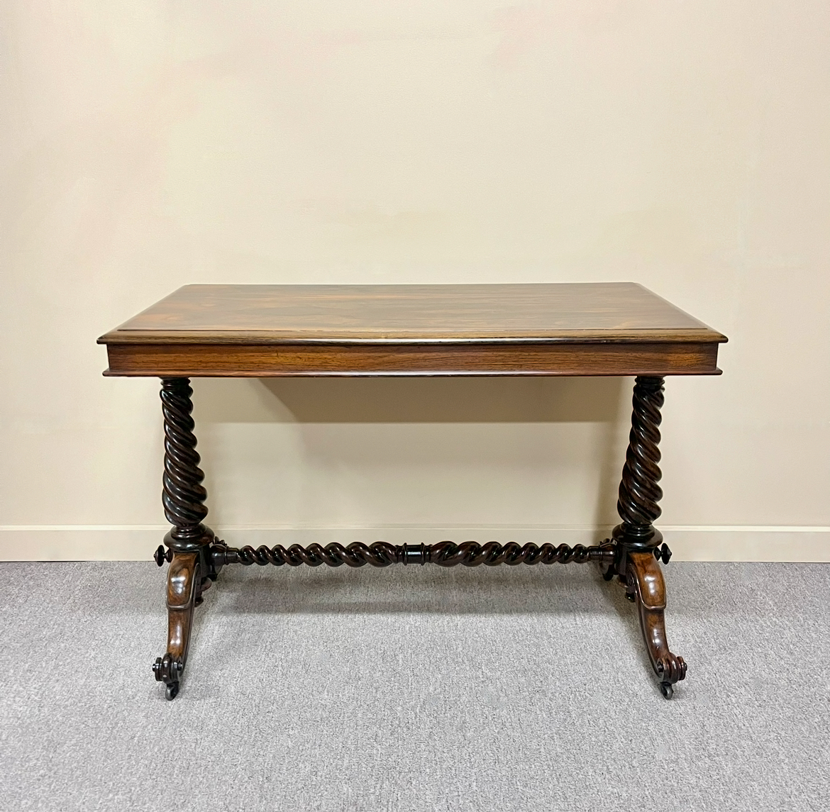 Fine English Rosewood Sofa Table