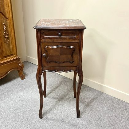 19th Century French Rosewood Bedside Cabinet