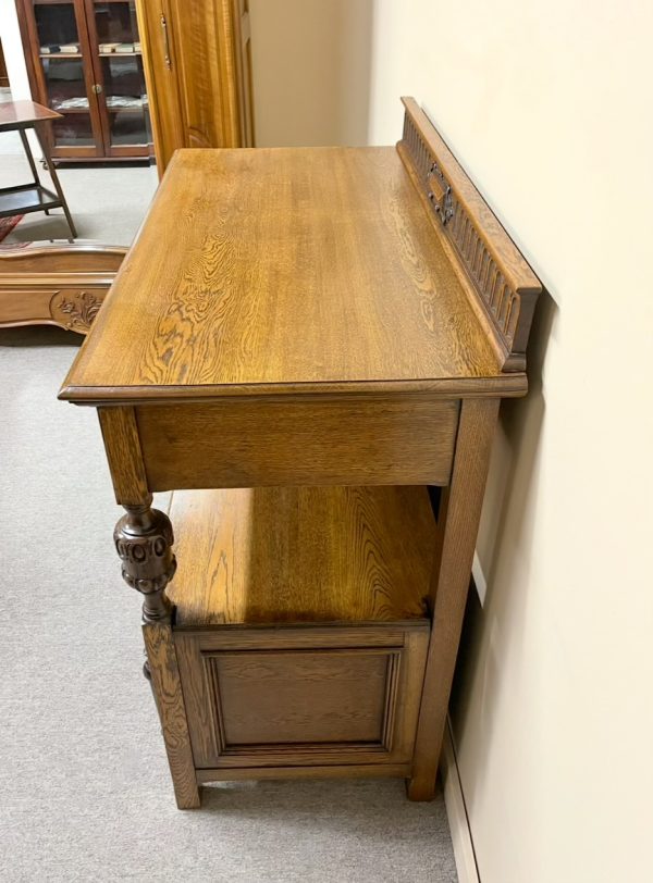 English Oak Jacobean Style Buffet c.1910