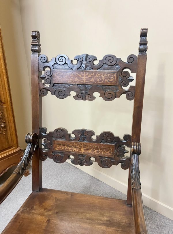 Large Late 19th Century Renaissance Revival Chair