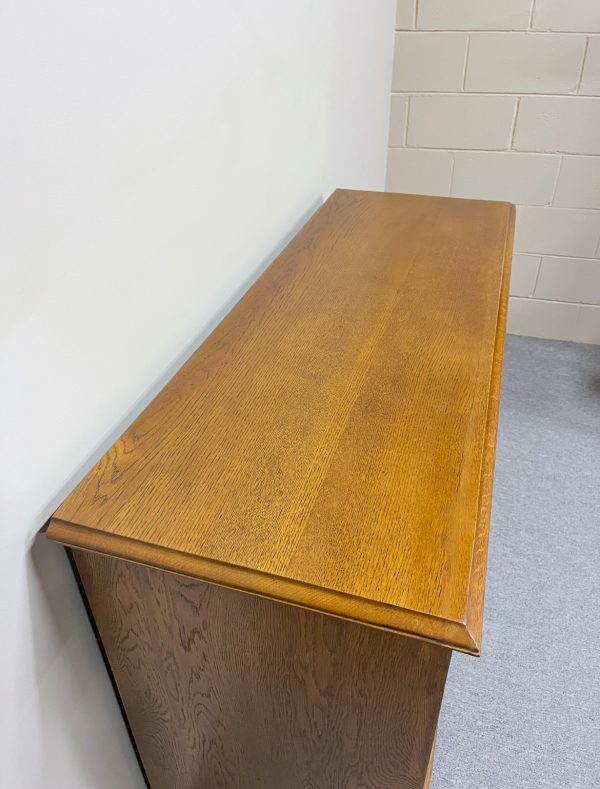 English Arts & Crafts Oak Sideboard