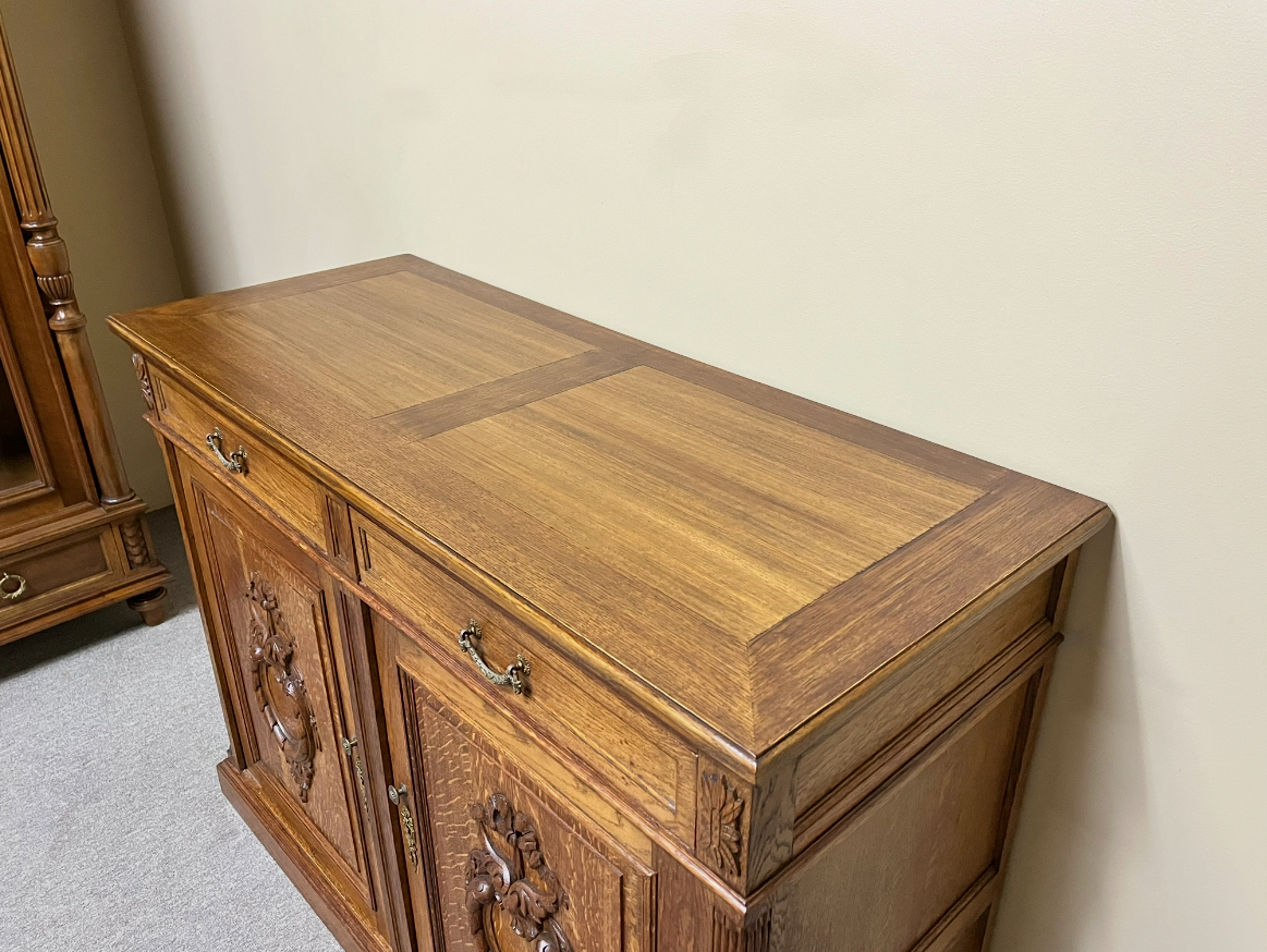 French Oak 2-Door Buffet French Oak 2-Door Buffet