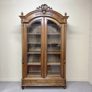 19th Century French Walnut Bookcase