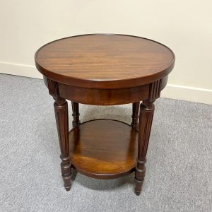 French Mahogany Round Side Table c.1930 French Mahogany Round Side Table c.1930