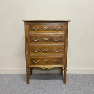 Petite French Walnut Commode Petite French Walnut Commode